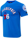 Philadelphia 76ers Pro Standard Classic Fashion T Shirt - Blue