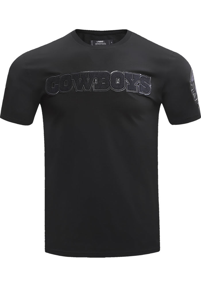 Pro Standard Dallas Cowboys BLACK Classic Triple Short Sleeve