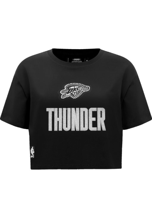 Pro Standard Oklahoma City Thunder Womens Pearl T-shirt - Black