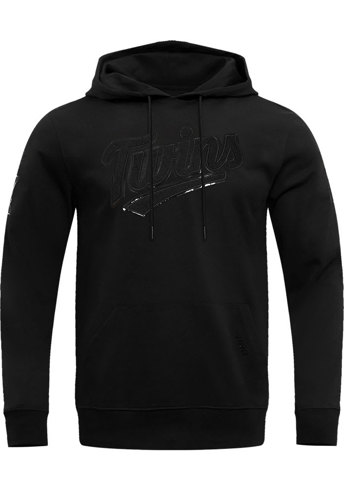 Pro Standard Minnesota Twins Mens BLACK Triple Black Long