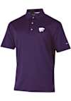 Main image for Mens K-State Wildcats Purple Columbia Sand Tee Short Sleeve Polo Shirt