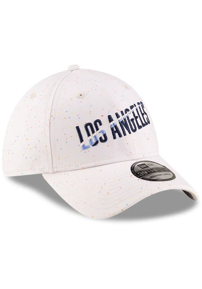 Los Angeles Dodgers Mens City Connect 39THIRTY White New Era Flex