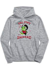 Main image for Toddler Ball State Cardinals Grey Vive La Fete Dino-Riffic Long Sleeve Hooded Sweatshirt