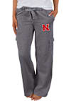 Main image for Womens Nebraska Cornhuskers Charcoal Concepts Sport Trackside Cargo Loungewear Sleep Pants