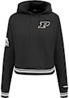 Main image for Womens Purdue Boilermakers Black Pro Standard Classic Hooded Sweatshirt