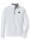 Main image for Mens Penn State Nittany Lions White Peter Millar Perth Qtr Zip Pullover