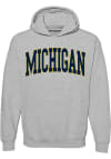 Main image for Mens Grey Michigan Wolverines Mega Arch Hooded Sweatshirt