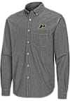 Main image for Mens Purdue Boilermakers Black Antigua Porter Long Sleeve Dress Shirt