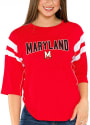 Maryland Terrapins Womens Abigail T-Shirt - Red