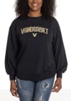 Main image for Flying Colors Vanderbilt Commodores Womens Black Yoke Crew Sweatshirt