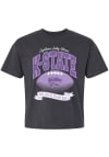 Main image for K-State Wildcats Charcoal Summit Sportswear Relaxed Glitter Short Sleeve T-Shirt
