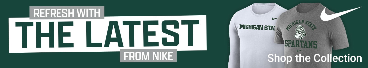Refresh With the Latest From Nike | Shop the Michigan State Spartans Collection