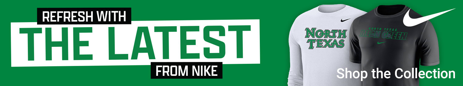 Refresh With The Latest From Nike | Shop the North Texas Mean Green Collection