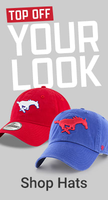 Top off your look | Shop SMU Mustangs hats