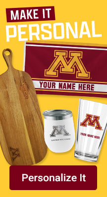 Make It Personal | Shop Golden Gophers Personalized