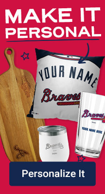 Make It Personal | Shop Braves Personalized