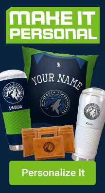 Make It Personal | Shop Timberwolves Personalized