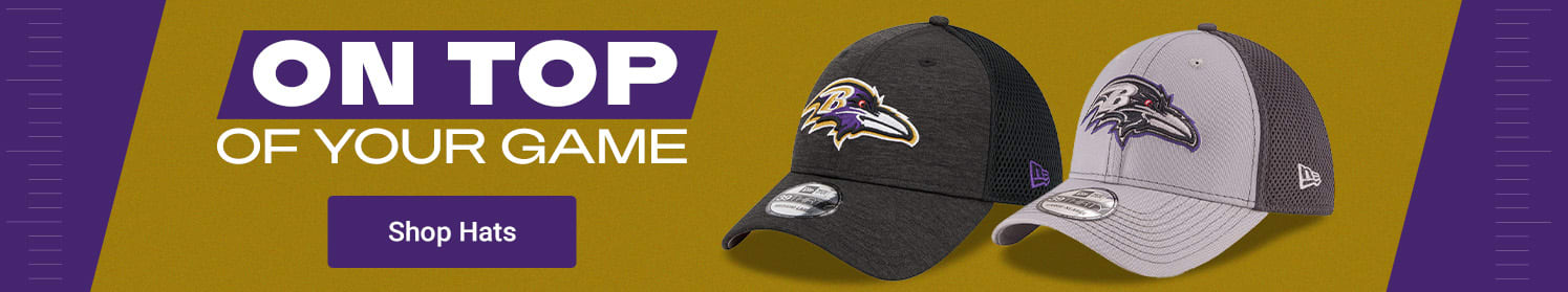 On Top of Your Game | Shop Ravens Hats