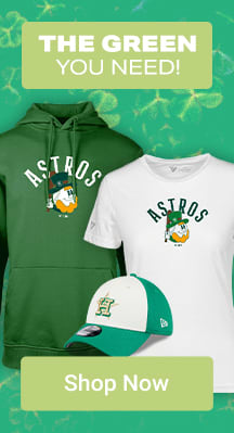 The Green You Need! | Shop Astros St Patricks Day