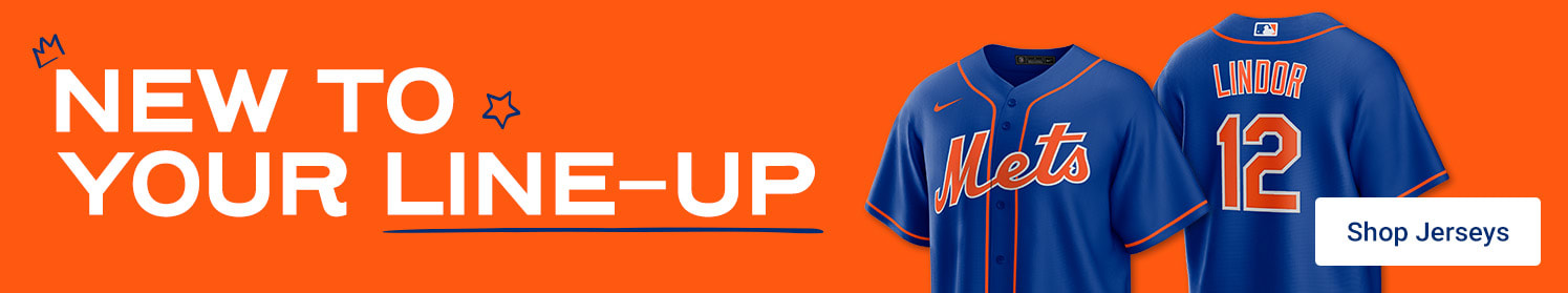 New To Your Line-Up | Shop New York Mets Jerseys