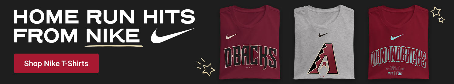 Home Run Hits From Nike | Shop Arizona Diamondbacks Nike T-Shirts