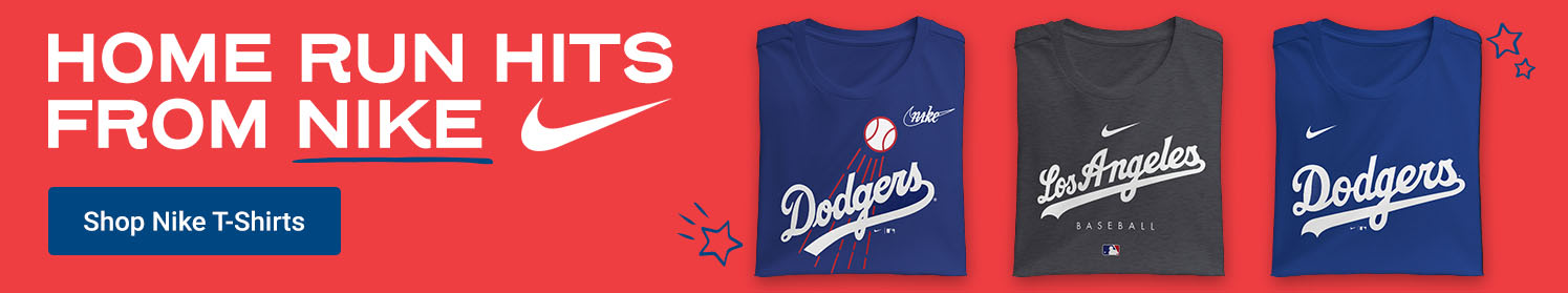 Home Run Hits From Nike | Shop Los Angeles Dodgers Nike T-Shirts