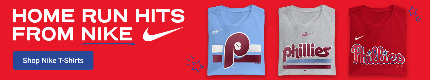 Home Run Hits From Nike | Shop Philadelphia Phillies Nike T-Shirts