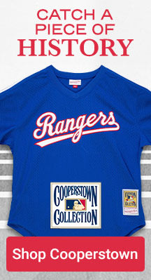 Catch a Piece of History | Shop Texas Rangers Cooperstown