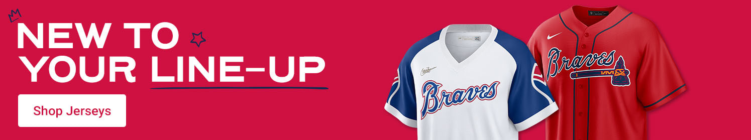 New To Your Line-Up | Shop Atlanta Braves Jerseys