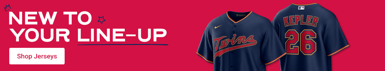 New To Your Line-Up | Shop Minnesota Twins Jerseys