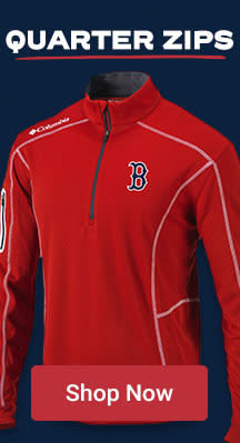 Quarter Zips | Shop Boston Red Sox Quarter Zips