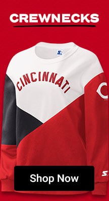 Crewnecks | Shop Cincinnati Reds Crewnecks