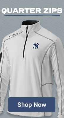 Quarter Zips | Shop New York Yankees Quarter Zips