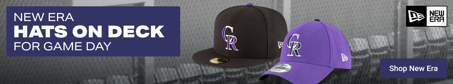New Era Hats On Deck For Gameday | Shop Colorado Rockies New Era