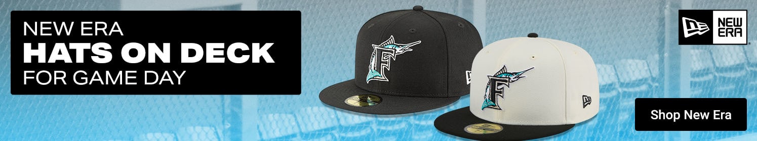 New Era Hats On Deck For Gameday | Shop Miami Marlins New Era