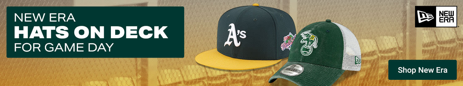 New Era Hats On Deck For Gameday | Shop Oakland Athletics New Era