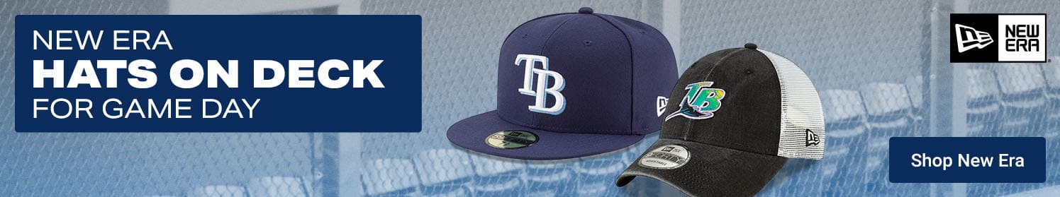New Era Hats On Deck For Gameday | Shop Tampa Bay Rays New Era