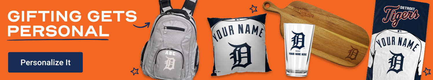 Gifting Gets Personal | Shop Detroit Tigers Personalized Gear