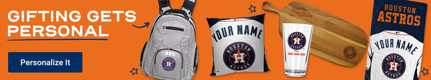 Gifting Gets Personal | Shop Houston Astros Personalized Gear