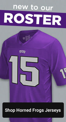 New To Our Roster | Shop TCU Horned Frogs Jerseys