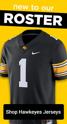 New To Our Roster | Shop Iowa Hawkeyes Jerseys