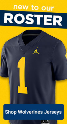 New To Our Roster | Shop Michigan Wolverines Jerseys