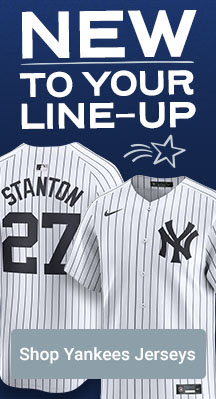 New To Your Line-Up | Shop New York Yankees Jerseys