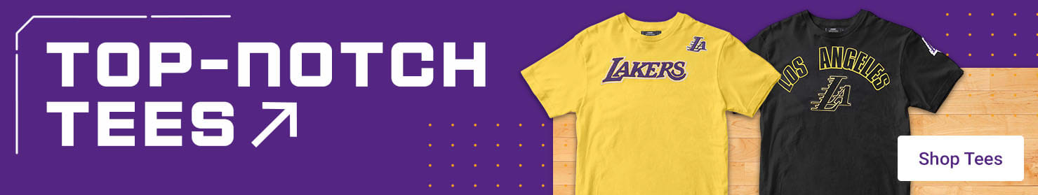 Top-Notch Tees | Shop Los Angeles Lakers Tees
