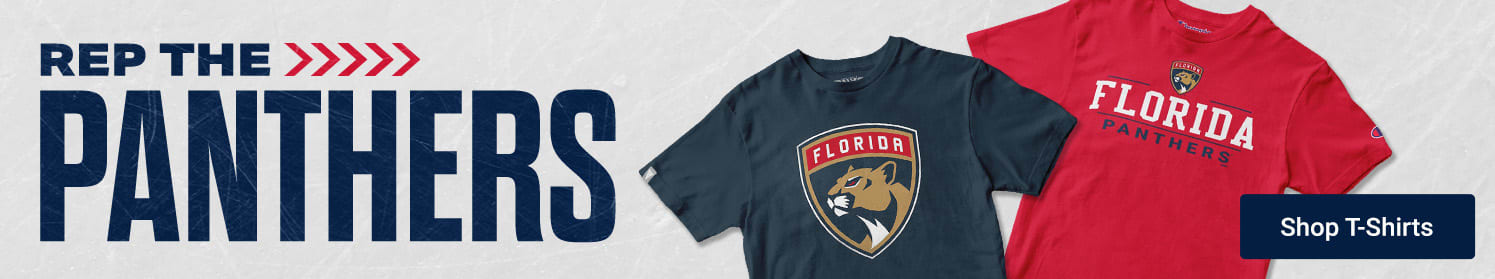 Rep The Panthers | Shop Florida Panthers  T-Shirts