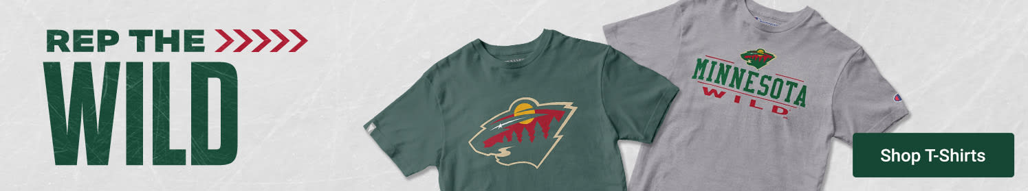 Rep The Wild | Shop Minnesota Wild T-Shirts