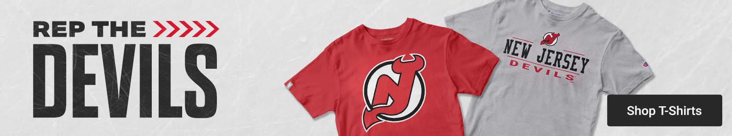 Rep The Devils | Shop New Jersey Devils T-Shirts