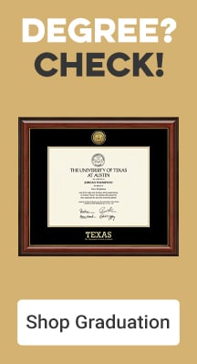 Degree? Check! | Shop Texas Longhorns Graduation