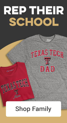 Rep Their School | Shop Texas Tech Red Raiders Family