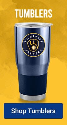 Tumblers | Shop Milwaukee Brewers Tumblers